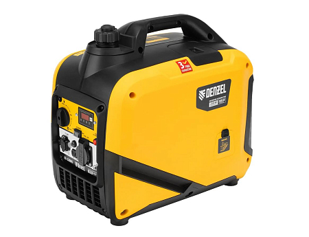 Генератор инверторный GS-2200iS, 2,2 кВт, 230 В, закрытый корпус, ручной старт// DENZEL
