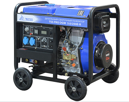 Дизельный сварочный генератор TSS PRO DGW 3.0/250E-R