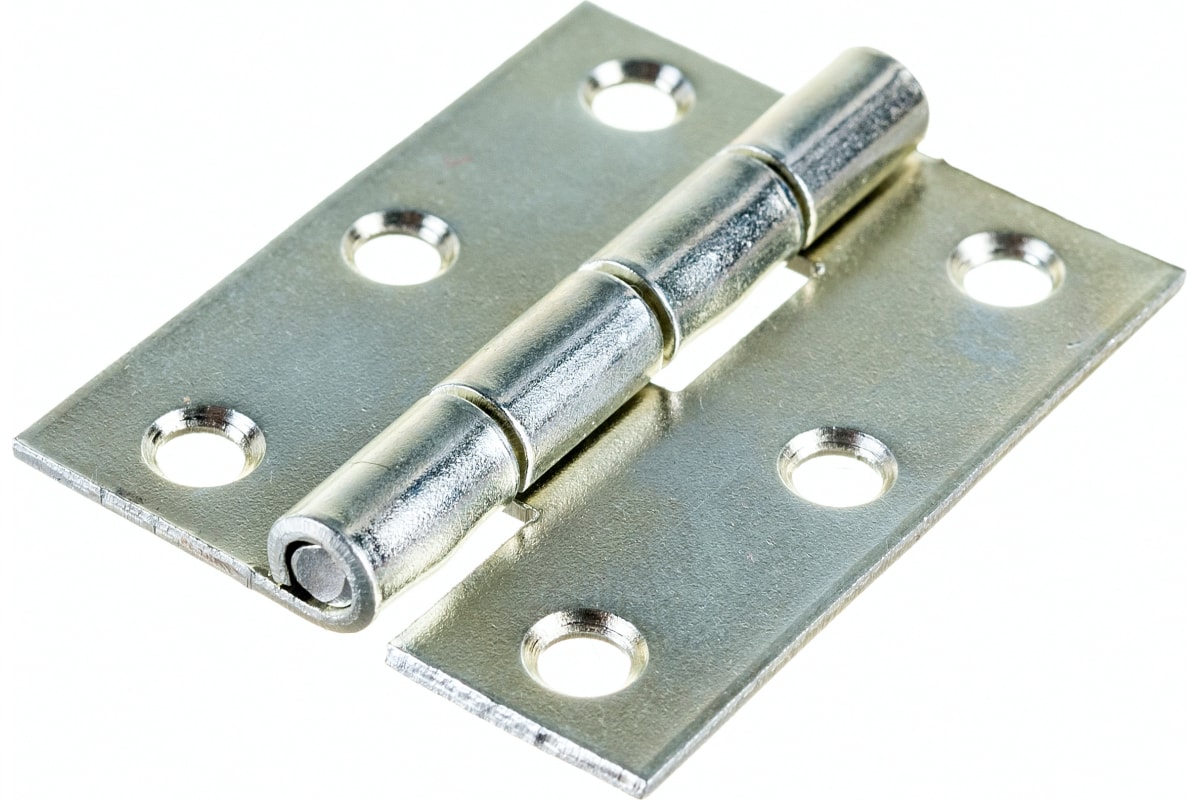 Петля карточная 40*50мм никель (2шт) (20)