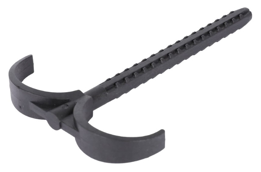 Дюбель-крюк STOUT двойной, для труб д.32мм, длина 110 мм(_1_)