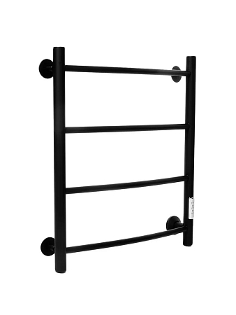 Полотенцесушитель электро В4 60*50 скрытый монтаж, подкл. правое, таймер, Черный(_1_)