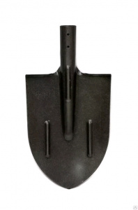 Лопата копальная острокон БРОНЯ (рельсовая сталь) б/ч (12)