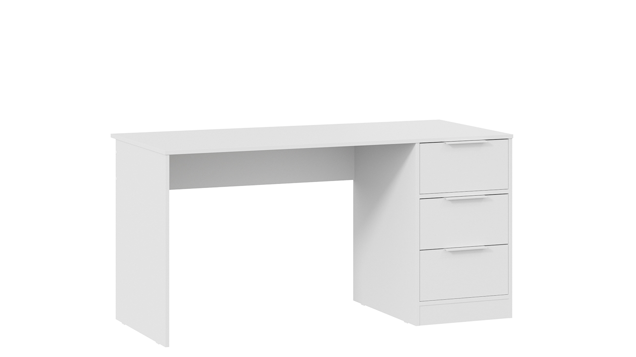 Стол письменный Марли Тип 2 (Белый) ширина 1500