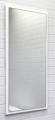 Зеркало "Лозанна-40" белый глянец COMFORTY (1)