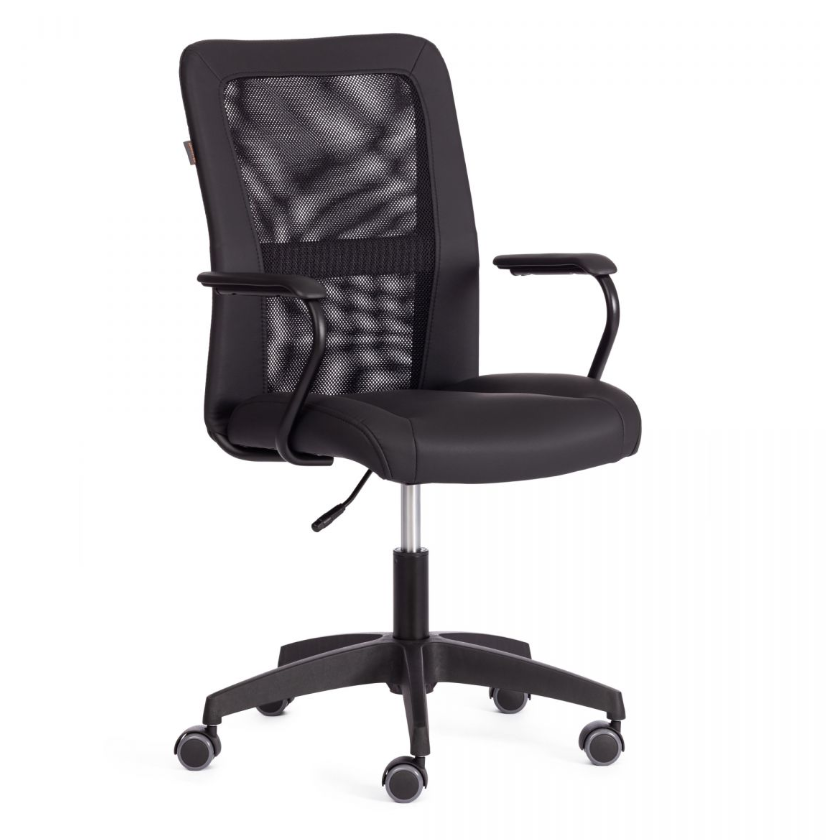 Кресло STAFF [кож/зам/ткань, черный, 36-6/W-11]