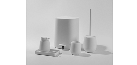 Дозатор для жид. мыла бел/серый