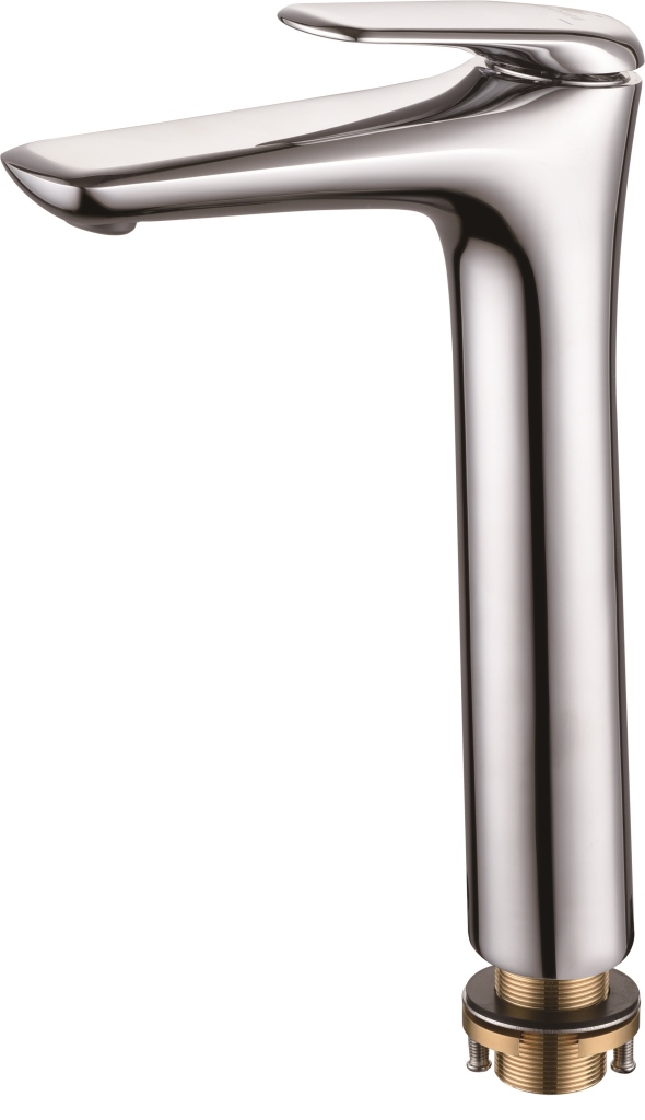 Смеситель CALORIЕ Люкс для раковины высокий, на гайке, картр.35мм 6120 А81 (14)