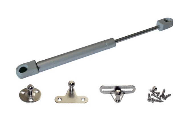 Газлифт секретерный, откр. вниз, без доводчика 8кг (100)