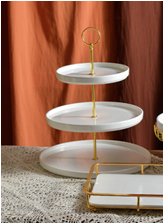 Этажерка для фруктов и сладостей 3 яруса