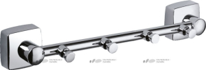 Планка "KVADRO" 4 крючка FX-61305В-4