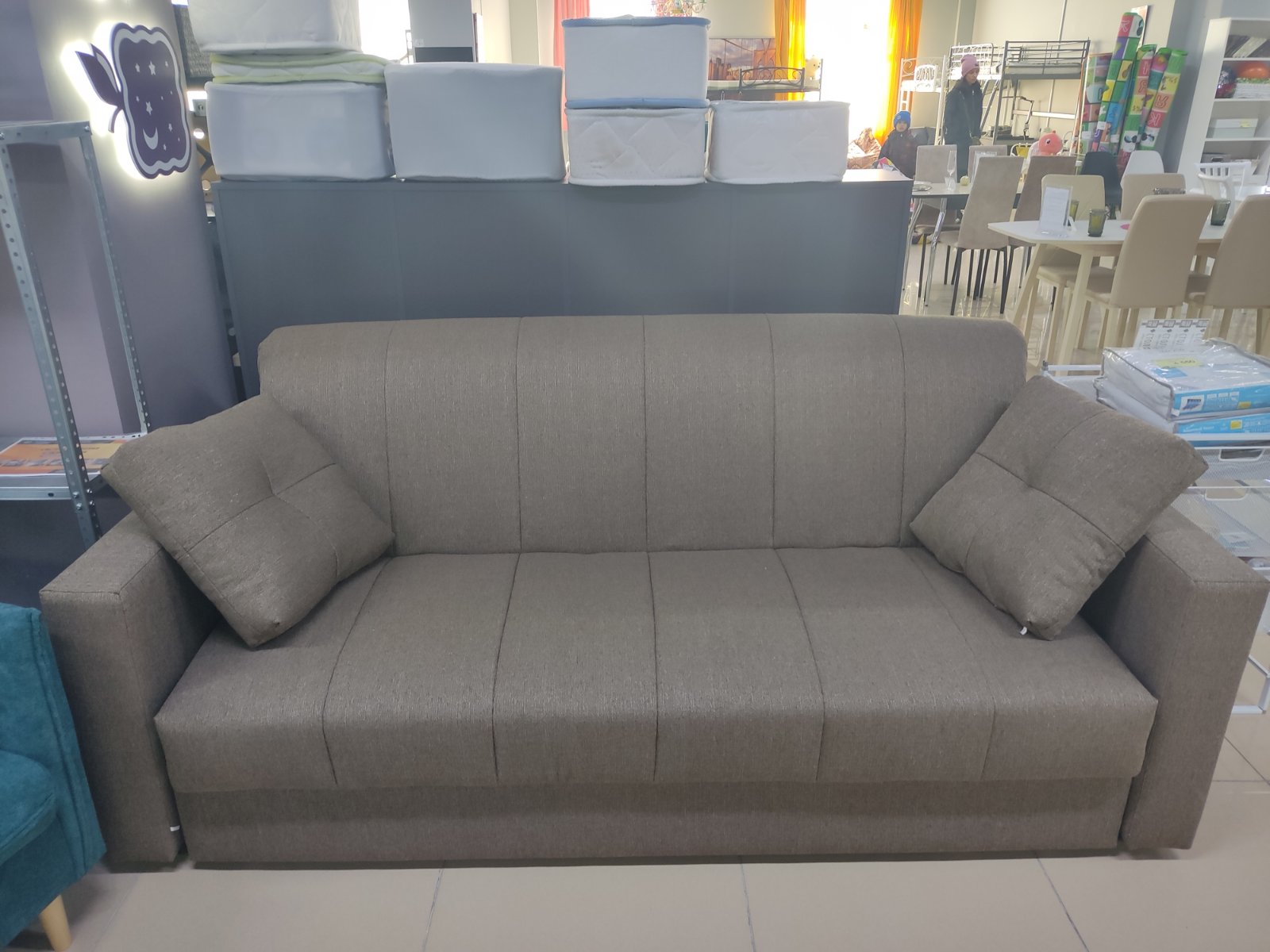 Диван Комфорт3 (Дуглас) 3р (180х200) (Основа, каркас: ARTEMIS 3; Кант, Думки (2): ARTEMIS 3;)