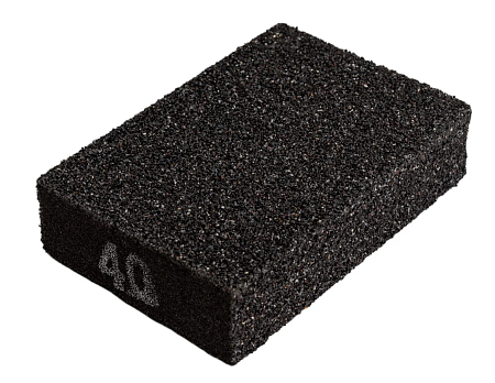 Губка для шлифования,зернистость 40,100*70*25 мм,043730-40 УПРАВДОМ(12)