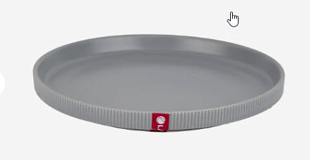 "Roman Holiday" Grey Тарелка десертная 21см