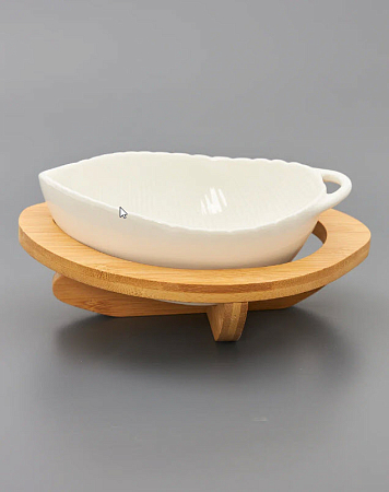 Салатник JEWEL Фиона на подставке (фарфор)