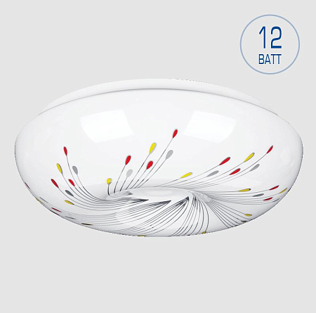 Светильник светодиодный LUMIN'ARTE C02LLW12W FIESTA 12Вт 6000К, 960лм, 262x83мм