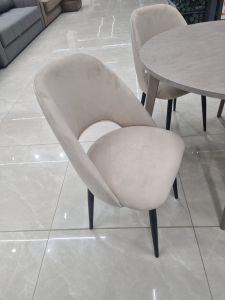 Кресло СЭНДИ, велюр КОНФЕТТИ КРЕМ