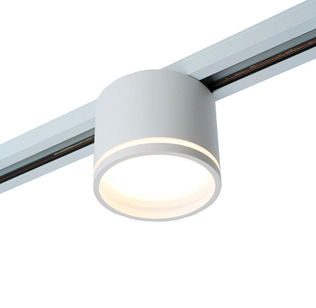 Светильник трековый под лампу GX53, белый, AL135, серия Luna