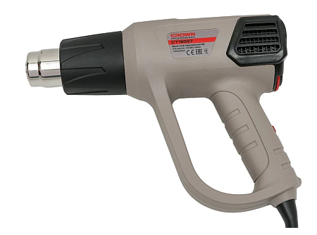 Фен технический CROWN CT19007 BMC 2000Вт, 50/50-600/50-600 °C, 350/350/500 л/мин, кейс