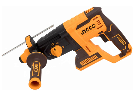 Перфоратор аккумуляторный INGCO CRHLI20228 20Вт. без АБК, 0-1100 об/мин 0-5000уд/мин 2,5 Дж (2)