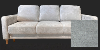 Диван прямой Фьюджи (Ткань: о. Nice 02)			