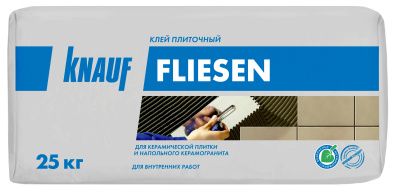 Клей плиточный 25кг Флизен KNAUF купить в интернет магазине Вегос-М в Ангарске