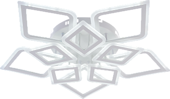 Светильник AU61611/5+5 WH LED Белый 190W ПДУ 795*120