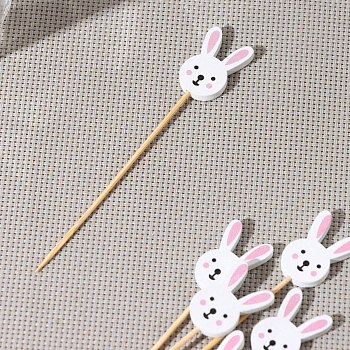 Шпажки Доляна «зайчики», 12 см, набор 25 шт
