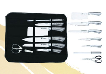 Набор ножей Knife Set №7 / 7 шт в подставке