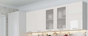 Корпус Ш700/Ш700с (912) шкаф навесной Классика (Белый )