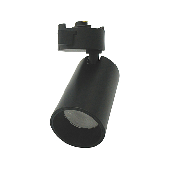 Светильник трековый светодиодный 8Вт 4000К 800лм Черный корпус (40)
