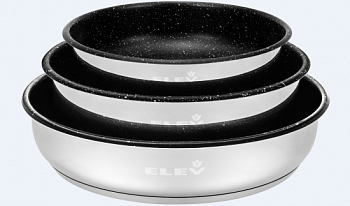 Набор сковородок, ELEY (3 шт)