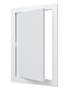 Люк ревизионный AD фланец 196х296 нажимной 218х318 пластик AURAMAX (24)