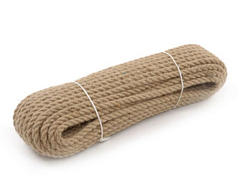 Веревка джутовая Сибшнур д10 мм, 20 м (9)