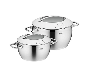 Набор кастрюль со стек. кр. 4 пр., малый, NADOBA, серия MARUSKA				