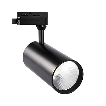Светильник трековый светодиодный 15Вт 4000К 1350лм Черный корпус (40)