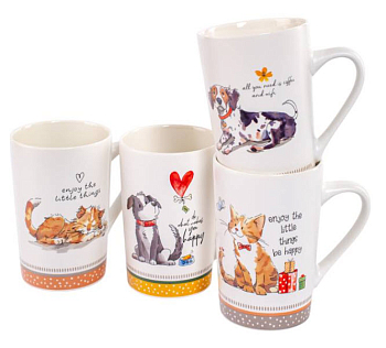 Кружкa CATS&DOGS, 385мл