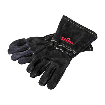 Краги сварщика,черные,спилок,нить kevlar (10)