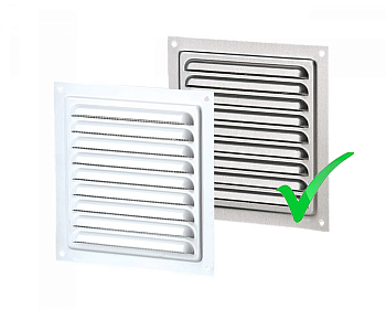 Решетка П1717МЭ металл. алюмин. (1)