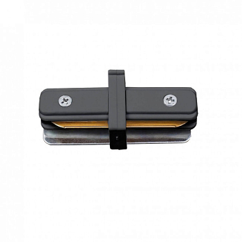 Соединитель для 2-х шинопроводов однофазный, прямой внутренний. G,UBX-Q122 G11 BLACK 1 POLYBAG(__)