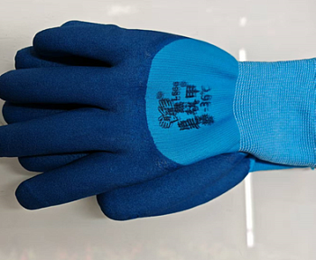 Перчатки ПРОФИ  серия АРКТИКА - 36 УТЕПЛЁННЫЕ ХL (синий)