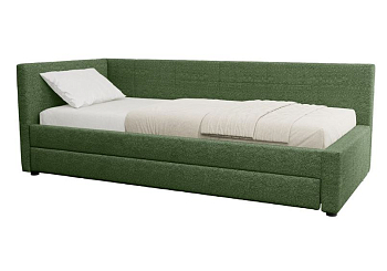 Кровать одинарная 90 Марвэл (EPIC 70 MOSS)	 + основание